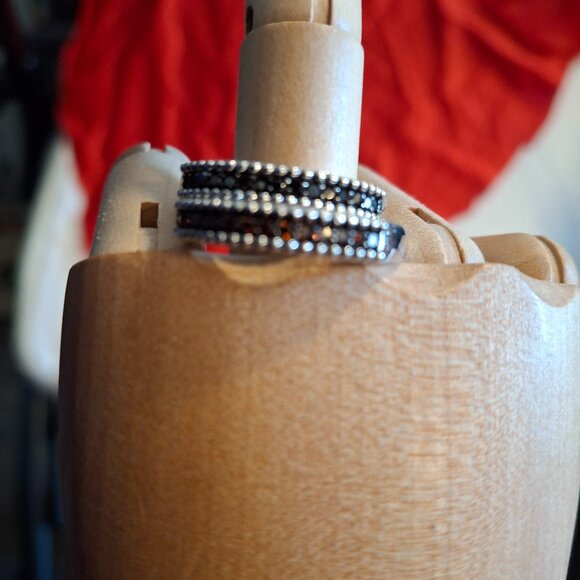 SS Colored Diamond Rings - Picture 1 of 1